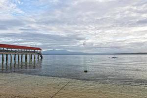 molo nel indiano oceano foto