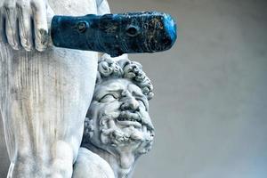 Firenze piazza della signoria statua foto