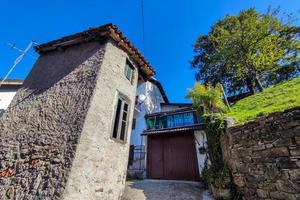 grondona Piemonte Italia medievale villaggio foto