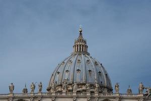 Roma Vaticano posto santo Peter Cattedrale cupola foto
