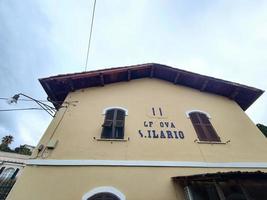 rotaia brani nel Genova sant ilario stazione foto