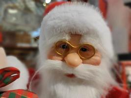 Santa Claus natale decorazione figura viso dettaglio foto