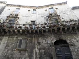 ortigia siracusa vecchio cittadina allet piccolo strade foto