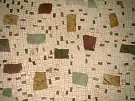 vecchio romano mosaico dettaglio pavimento foto