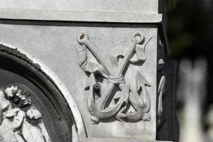 inglese cimitero nel Firenze meraviglioso statue foto