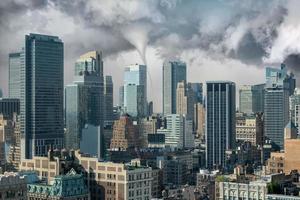 uragano ciclone nel Stati Uniti d'America cittadina nuovo York foto