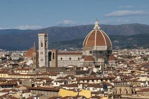 Firenze cupola aereo Visualizza paesaggio urbano foto