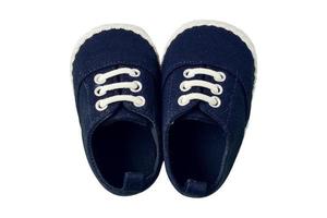 4333 blu bambino scarpe isolato su un' trasparente sfondo foto