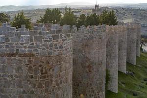 avila cittadina Spagna vecchio muri foto