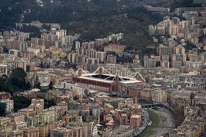 Genova cittadina marassi calcio stadio aereo Visualizza foto