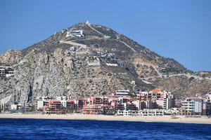 cabo san lucas Visualizza a partire dal Pacifico oceano foto