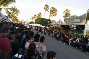 la paz, Messico - febbraio 22 2020 - tradizionale baja California carnevale foto