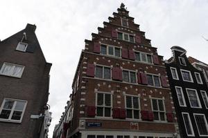 amsterdam vecchio cittadina edifici foto