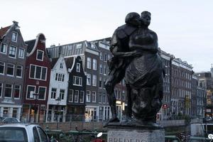 amsterdam, Olanda - febbraio 25 2020 - vecchio cittadina canali foto