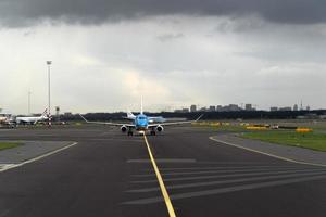 amsterdam, Olanda - febbraio 26 2020 - schipol aeroporto aereo Visualizza panorama foto