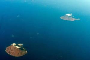 eolie isola aereo Visualizza panorama foto