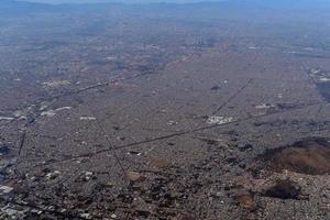 Messico città aereo Visualizza a Alba foto