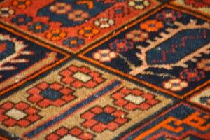 persiano tappeto vecchio antico Vintage ▾ foto
