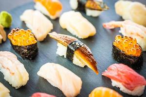 nigiri sushi set foto
