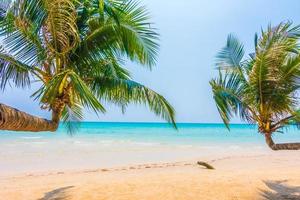 spiaggia tropicale in thailandia foto