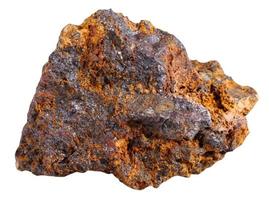 campione di ematite ematite minerale pietra foto