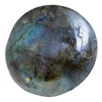 caduto labradorite naturale minerale gemma pietra foto