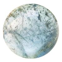 cabochon a partire dal acquamarina blu berillo minerale gemma foto