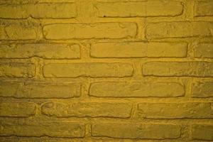 vecchio giallo mattone parete foto