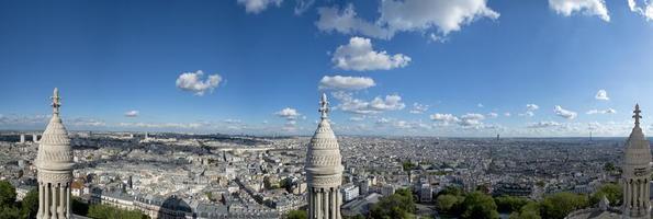 Parigi enorme aereo Visualizza a partire dal montmatre foto