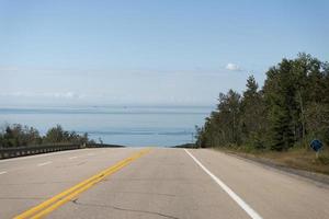 saguenay fiordo vicino tadoussac foto