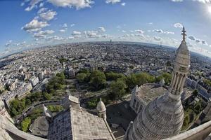 Parigi enorme aereo Visualizza a partire dal montmatre foto