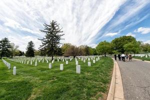 cimitero del cimitero di arlington foto