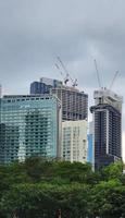 Kuala Lumpur città orizzonte grattacielo edificio torri foto