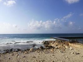 mediterraneo mare spiaggia a partire dal beirut foto