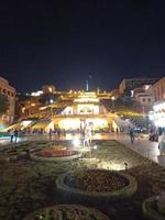 città piazza nel yerevan Armenia foto