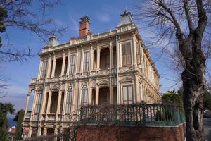 vecchio edificio nel buyuk ada, Istanbul, turkiye foto