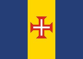 Madera bandiera nazionale emblema grafico elemento illustrazione modello design foto