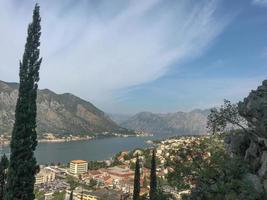 kotor nel montenegro foto