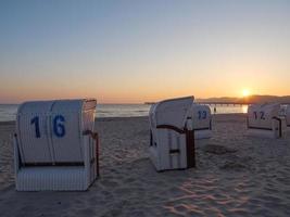 il isola di rugen nel il baltico mare foto