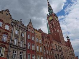 il città di Danzica nel Polonia foto