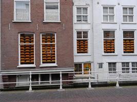 il città di maiolica di delft nel il Olanda foto