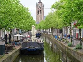 il città di maiolica di delft nel il Olanda foto