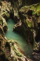 maestoso gole du pont du diable grotta nel Francia foto