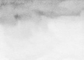 acquerello leggero grigio pendenza sfondo struttura. aquarelle monocromatico macchie su carta. foto