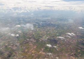 città vista a volo d'uccello foto