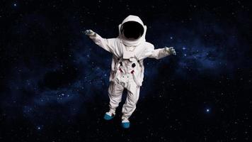 astronauta illustrazione arte nel 3d foto