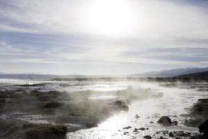 aguas terrmales de polques in bolivia foto