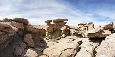 formazioni rocciose del deserto di Dali in Bolivia foto