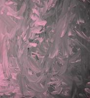 pastello rosa fatto a mano su fondo di struttura di colore acrilico nero