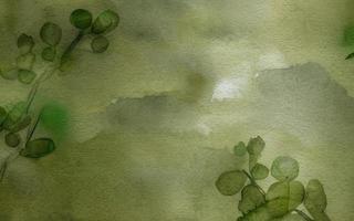 sfondo verde acquerello foto